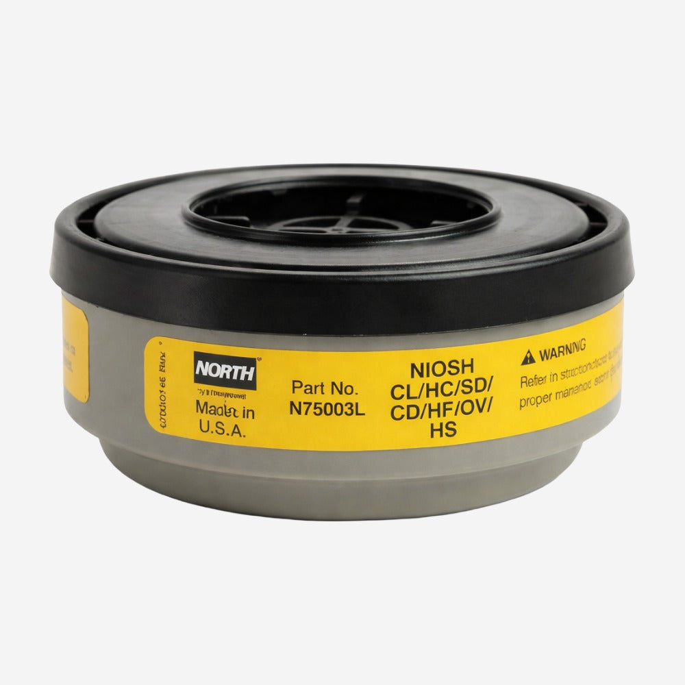 Cartucho para vapores orgânicos e gases ácidos Honeywell North N75003L