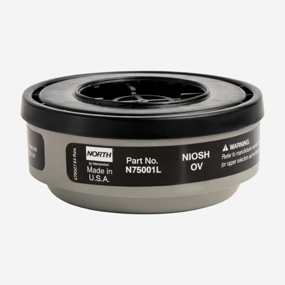 Cartucho para vapores orgânicos rosqueado Série N Honeywell North N75001L