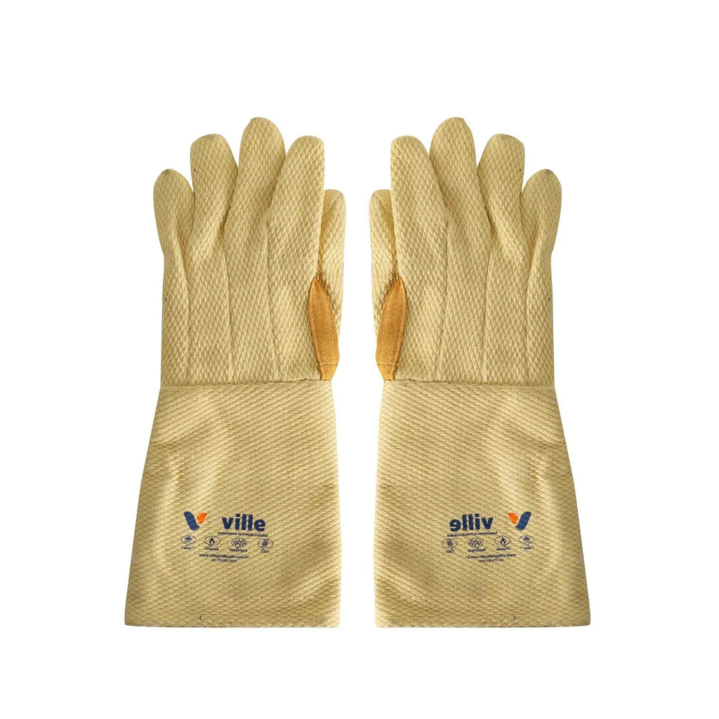 Luva de proteção térmica Ville em aramida Kevlar com punho de 40 cm