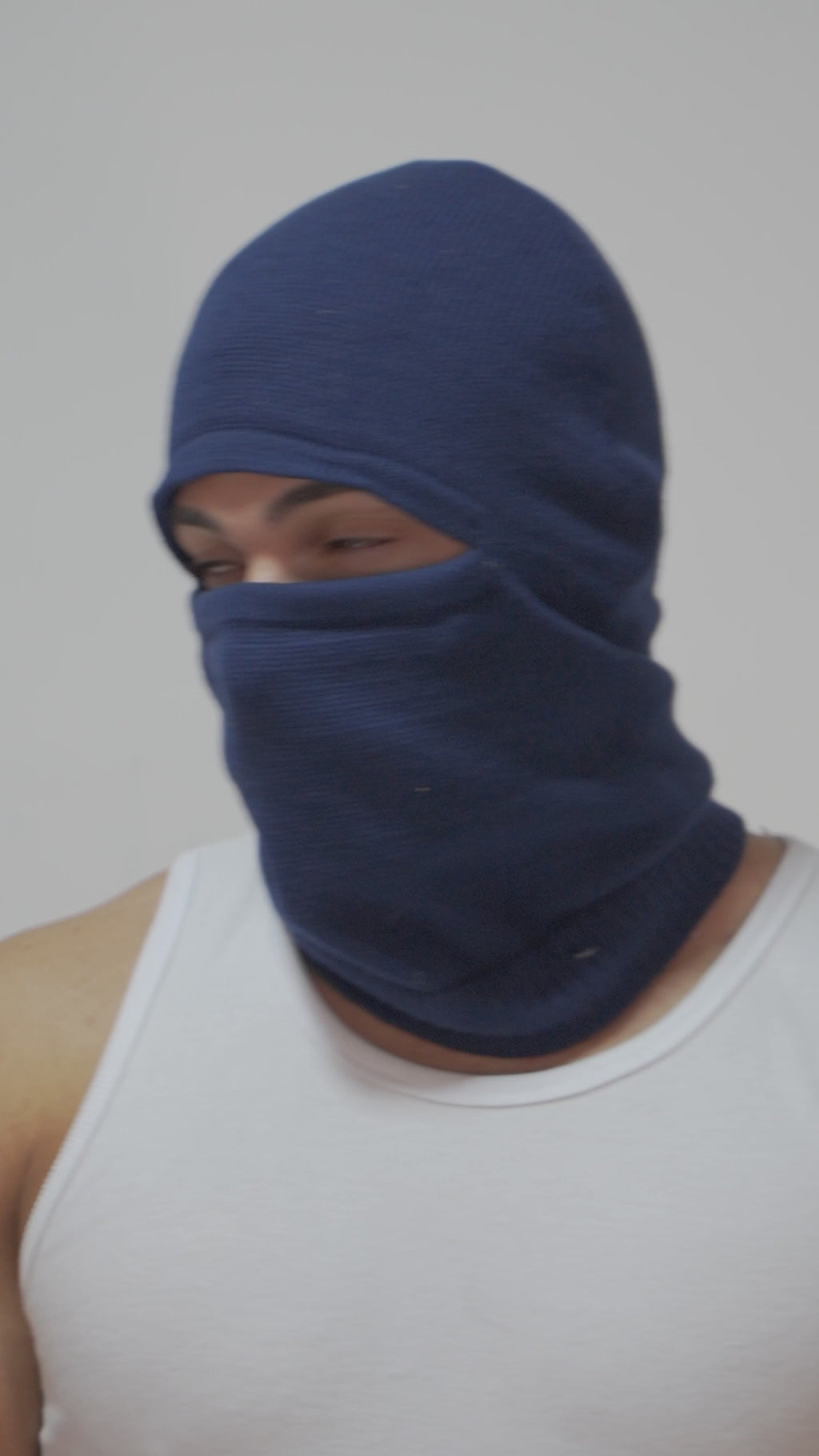 Capuz Balaclava de Lã Azul Modelo Ninja Para Baixas Temperaturas Maicol C.A 31808