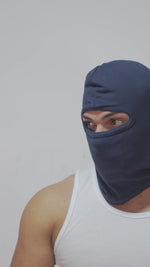 Capuz Balaclava de Suedine Azul Modelo Ninja Para Baixas Temperaturas Maicol C.A 10979
