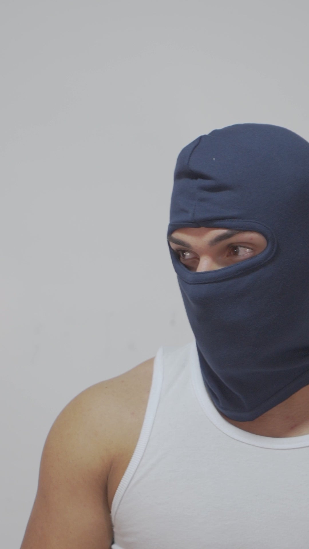 Capuz Balaclava de Suedine Azul Modelo Ninja Para Baixas Temperaturas Maicol C.A 10979