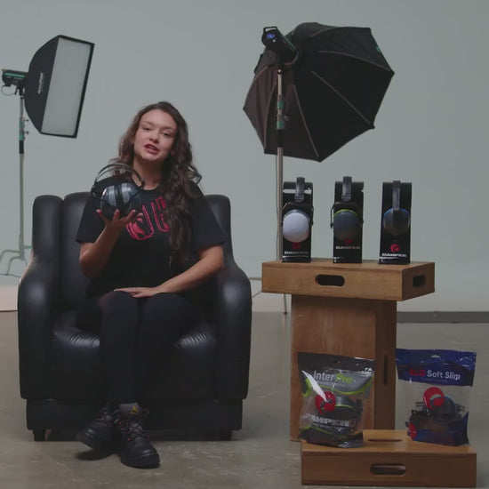 Abafador de Ruídos Tipo Concha 26 dB Azul Camper Confot Plus 800204 C.A 48054