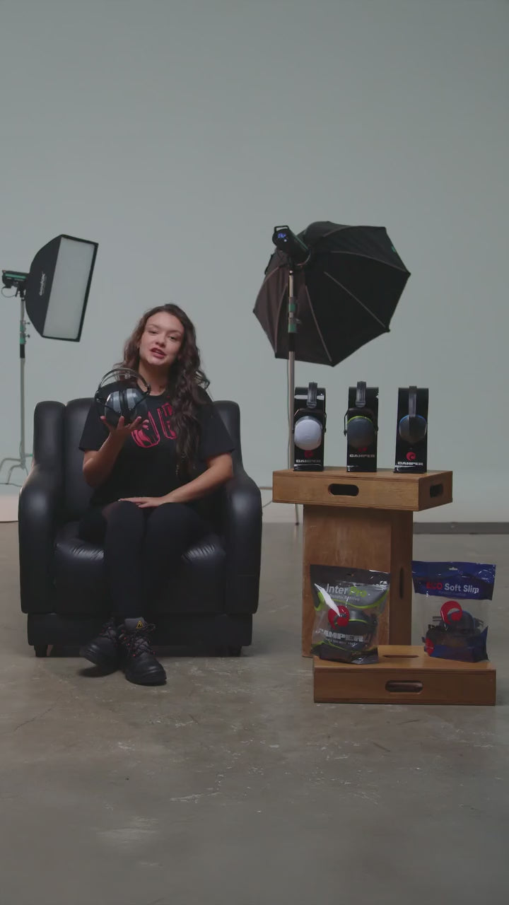 Abafador de Ruídos Tipo Concha 26 dB Azul Camper Confot Plus 800204 C.A 48054