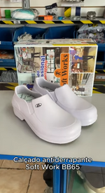 Sapato de EVA Uso Profissional Antimicrobiano Solado Antiderrapante Soft Works BB65 C.A 31898