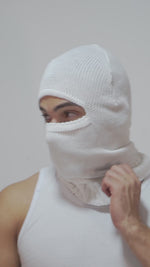 Capuz Balaclava de Lã Branco Modelo Ninja Para Baixas Temperaturas Maicol C.A 31808