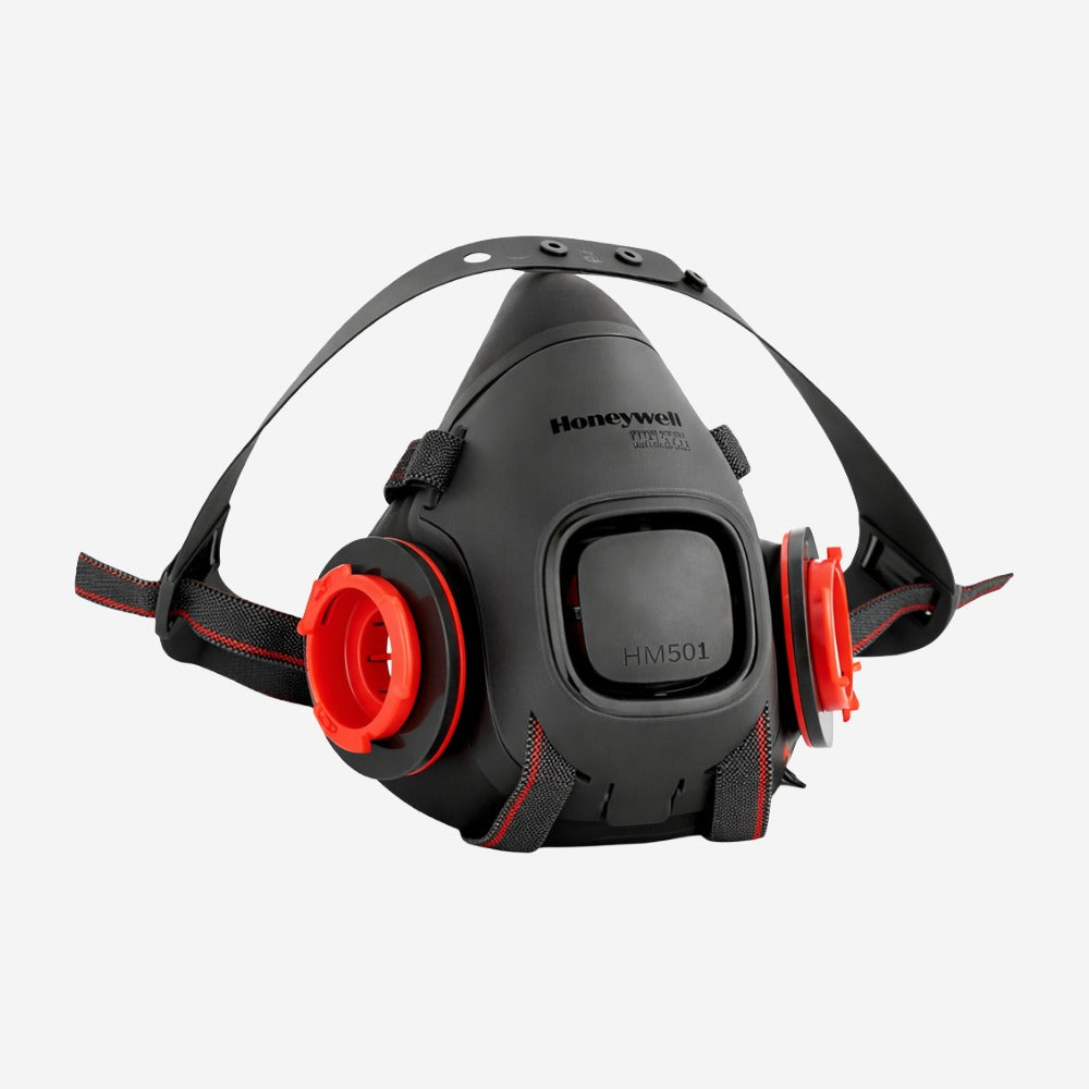 Respirador semifacial Drop-Down conexão baioneta Série N Honeywell HM500 CA 45714